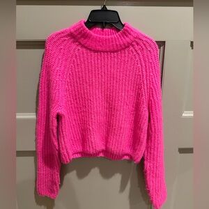 Design History hot pink sweater